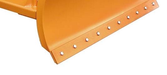 Stahlschürfleiste (orange lackiert)