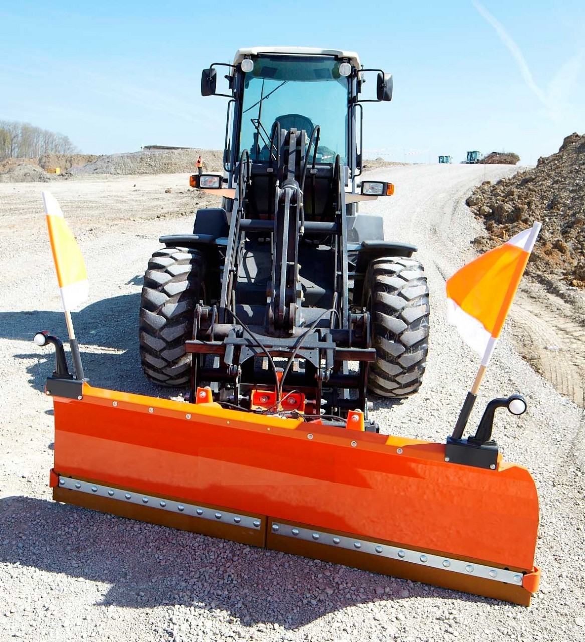 Schneeschild SSS-240 für Kuppeldreieck