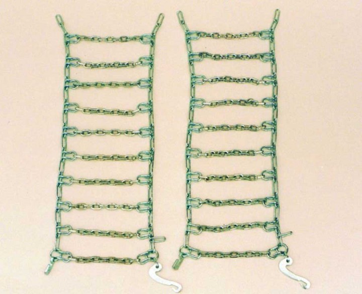 Schneeketten für Kehrmaschine Typ KM